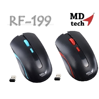 เม้าส์ไร้สาย MOUSE WIRELESS MD-RF199 USB