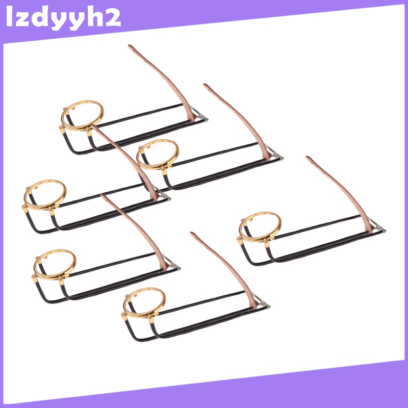 Superfeel 6pcs Snooker Rail Pocket Pool Billiard Pool Table Rails Pockets Accessory VN4a #8