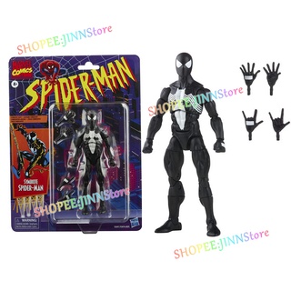 JINN Marvel Legends BEN REILLY SPIDER-MAN &amp; SYMBIOTE SPIDER-MAN ตัวเลขการกระทำของเล่นย้อนยุครุ่นสะสมของเล่นเด็กของขวัญ