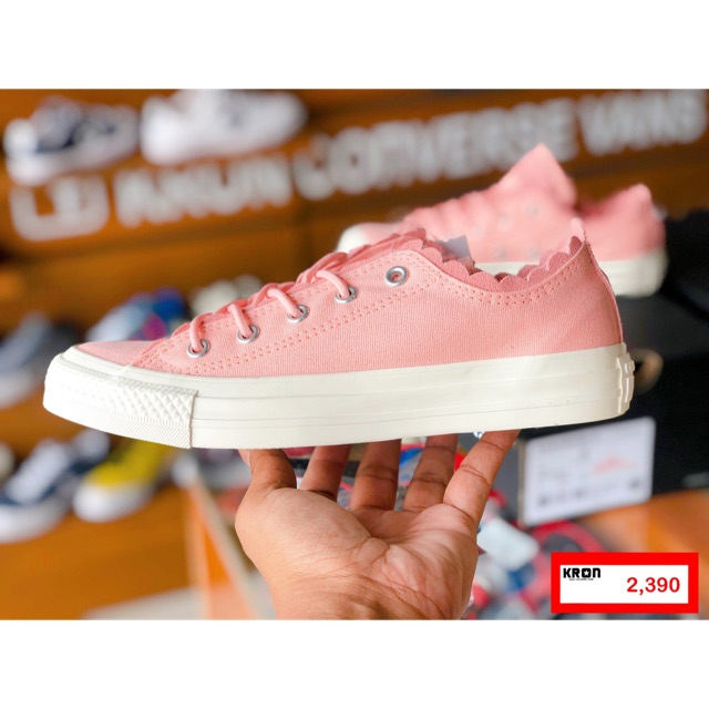 CONVERSE ALL STAR FRILLY THRILLS OX PINK