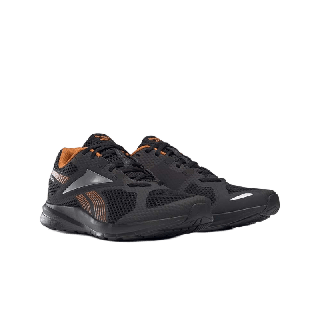 REEBOK : รองเท้ากีฬาผู้ชาย รุ่น ENDLESS ROAD 2.0 สี black/high vis orange/silver met.