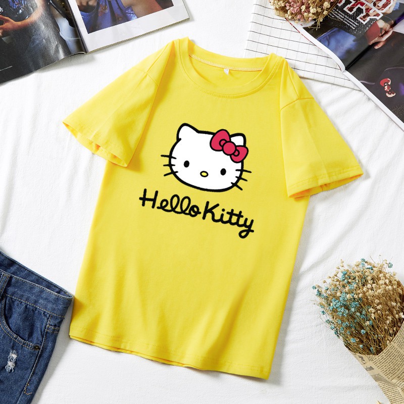 BK-185 เสื้อยืดแขนสั้นพร้อมส่ง 8สี ลายการ์ตูน ขายดีตามเทรนต์ ลายน่ารัก สีสันสดใส่น่ารัก ใส่ได้ทั้งหญิงและชาย (S-XXL)