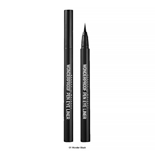 [พร้อมส่ง] WONDERPOOF PEN EYE LINER 01 WONDER BLACK