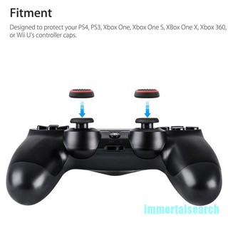 [IMMOR] 4PCS Controller Game Accessories Thumb Stick Grip Joystick Cap For PS3 PS4 XBOX ELE