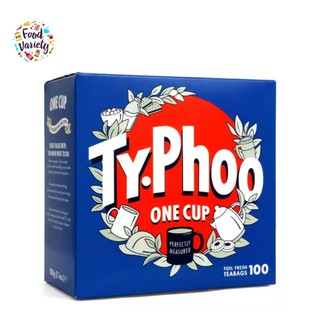 Typhoo One Cup 100 Tea Bags 200g ไทพู วัน คัพ ชา100 ถุง 200กรัม