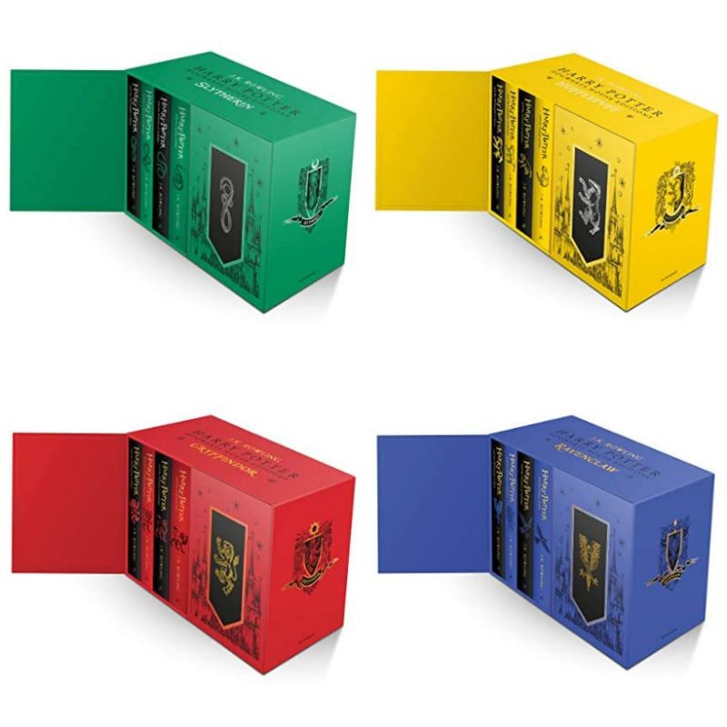 Sale!! Harry Potter House Editions (Hardback BoxSet) by J.K. Rowling หนังสือภาษาอังกฤษ มือหนึ่ง