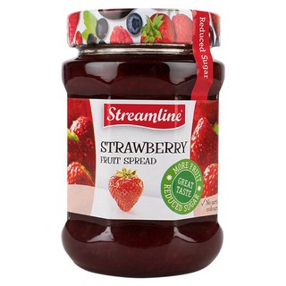 สตรีมไลน์แยมสตรอเบอร์รี่ 340กรัม Stream Jam Strawberry Jam 340 gm.