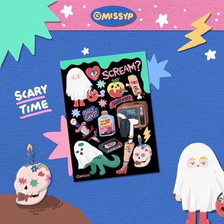 STICKER SCARY TIME💖💖