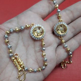 ข้อมือกังหันสีสองกษัตริย์ ใบพัดหมันได้6.5"