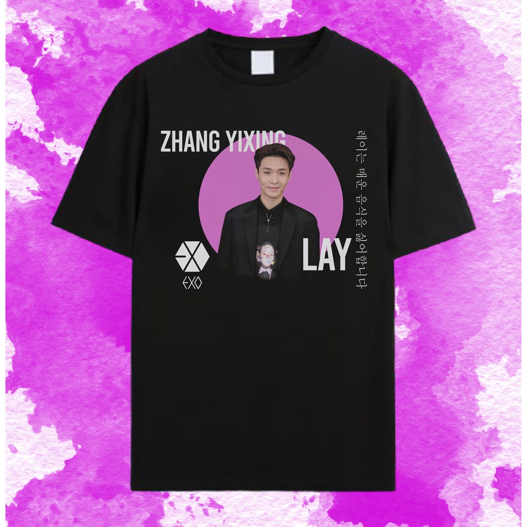 เสื้อยืด Kpop EXO Lay / Zhang Yixing