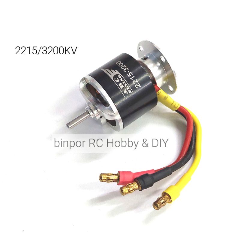 มอเตอร์ ABC 2215/2200,2500,3200KV นิยมนำไปใช้กับเรือสองตอน เครื่องบิน rc in stock