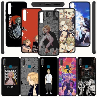 เคสโทรศัพท์มือถือ ซิลิโคนนิ่ม ลาย Tokyo Revengers Takemichi Mikey Naoto Hinata ECY154 สําหรับ Realme C2 C3 C11 C12 C15 RealmeC2 RealmeC3 RealmeC15