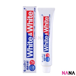 LION White &amp; White Toothpaste (Clean Fresh Mint) 150g