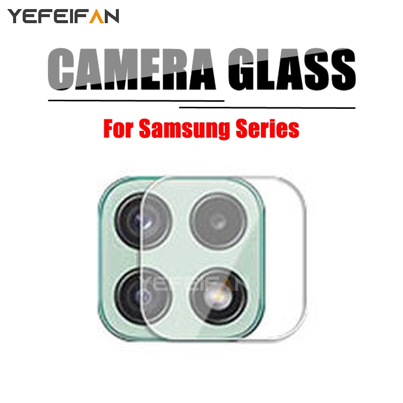 ฟิล์มกล้อง Samsung A22 5G ฟิล์มกระจกกล้องสำหรับSamsung Galaxy A52 A32 A42 A71 5G A72 A11 A31 A51 A21S A30 A30S A50 A70 A70S A50S ตัวป้องกันเลนส์กล้อง