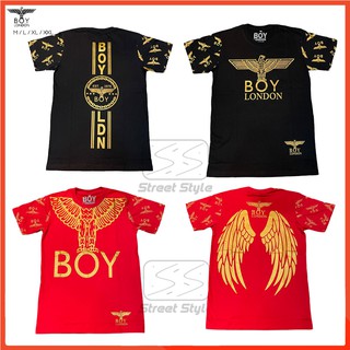 เสื้อยืด บอย😎 Boy London😎 ผ้าฝ้าย100%อย่างดี สกรีนคมชัด มีครบเซท เสื้อกางเกง 9ลาย