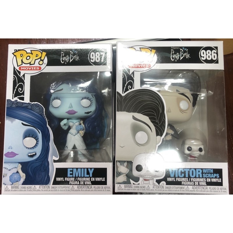 Funko pop! เรื่อง Corpse Bride มือหนึ่ง ของแท้ 100%