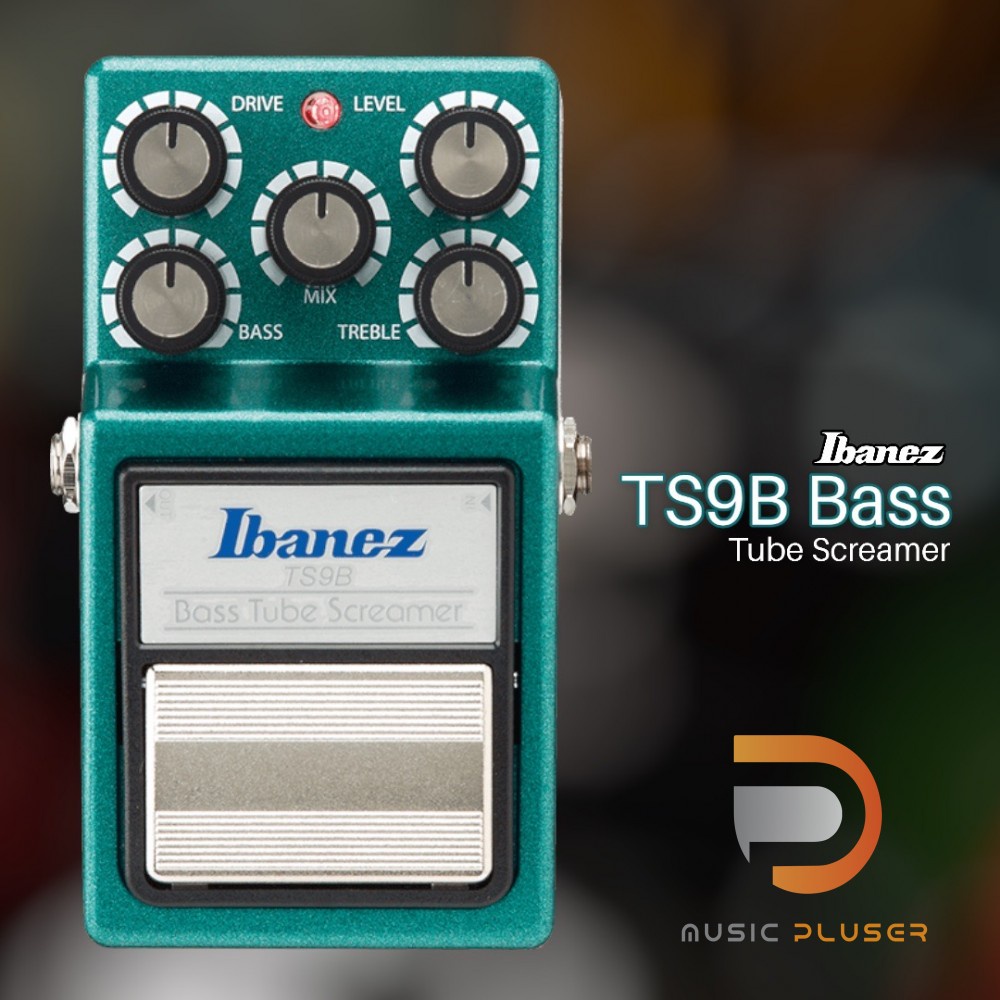 เอฟเฟคเบส Ibanez TS9B Bass Tube Screamer Effect เสียงแตกงานดีๆจาก Japan พร้อมประกันหลังการขาย 1ปีเต็ม