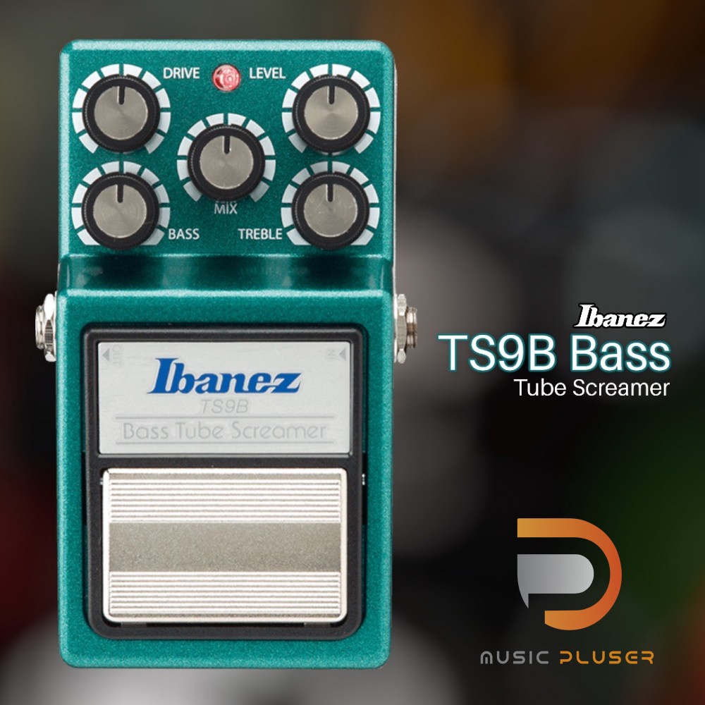 เอฟเฟคเบส Ibanez TS9B Bass Tube Screamer Effect เสียงแตกงานดีๆจาก Japan พร้อมประกันหลังการขาย 1ปีเต็