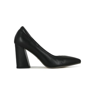 SHU CELEB HEELS 3.5" RETRO HEELS - BLACK รองเท้าส้นสูง