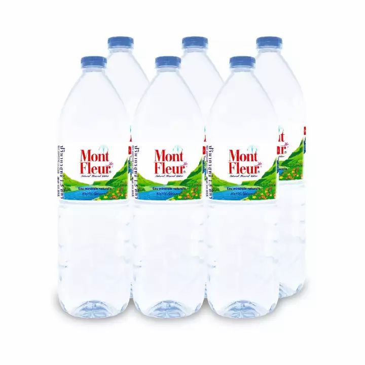 น้ำดื่มมองต์เฟลอ Mont Fleur 1.5 ลิตร แพ็ค 6+2 ขวด