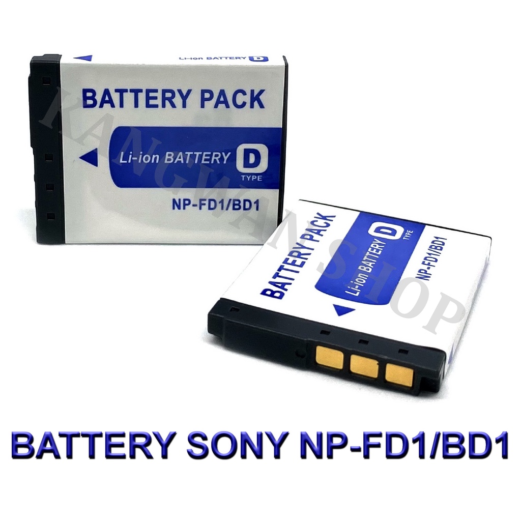 NP-BD1 / NP-FD1 / BD1 / FD1 Battery and Charger For Sony Cybershot DSC -G3,T2,T70,T77,T90,TX1,T200,T300,T500,T700,T900 | Shopee Thailand