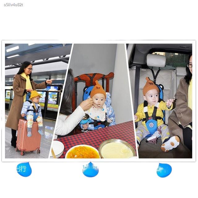 ✚▬เบาะนั่งนิรภัยสำหรับเด็กแบบเรียบง่าย Baby Car Seat โต๊ะรับประทานอาหาร กระเป๋าเดินทาง รถ เบาะนั่งอเนกประสงค์