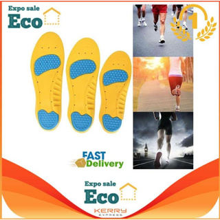 Eco Home ชุดว่ายน้ำนุ่มโฟมหน่วยความจำน้ำหนักเบาใส่รองเท้าแผ่นรองเท้า Memory Foam Inserted Shoes Pads Sports ShoesInsoles