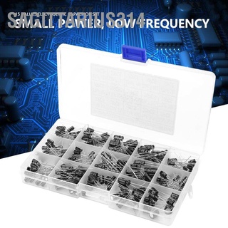 Sagittarius314 ตัวเก็บประจุไฟฟ้า 15 ค่า 0.1Uf 50V - 470Uf 16V 270 ชิ้น