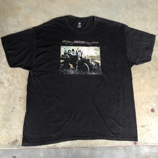 vtg.T-Shirt เสื้อวง NEIL YOUNG &amp; CRAZY HORSE AMERICANA MADE IN HONDURAS Sz.XL 100% COTTON