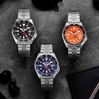 SEIKO 5 Spots GMT Automatic รุ่น SSK001K,SSK003K,SSK005K