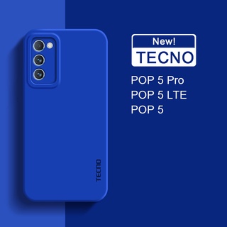 เคสซิลิโคนนิ่ม ป้องกันกล้อง สําหรับ TECNO POP 5 Pro LTE POP 6 Go Pova 3