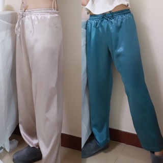 Everydayy.bff | พร้อมส่ง Satina pants กางเกงขายาวผ้าซาตินไดม่อน