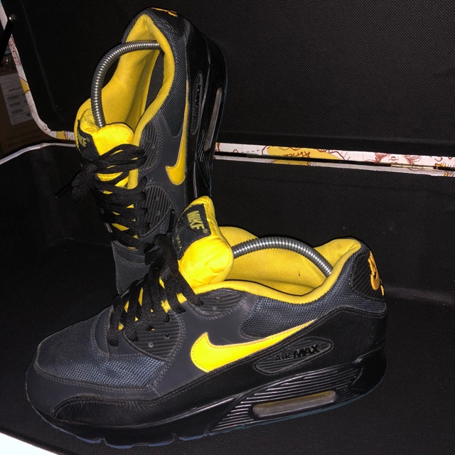 รองเท้า Nike Air Max 90 black yellow แท้