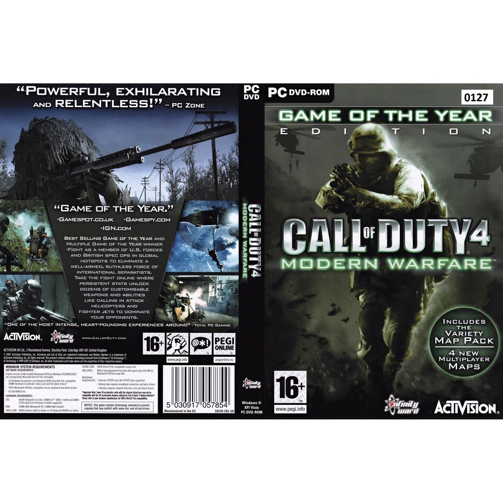(PC DVD) Call Of Duty 4 Modern Warfare