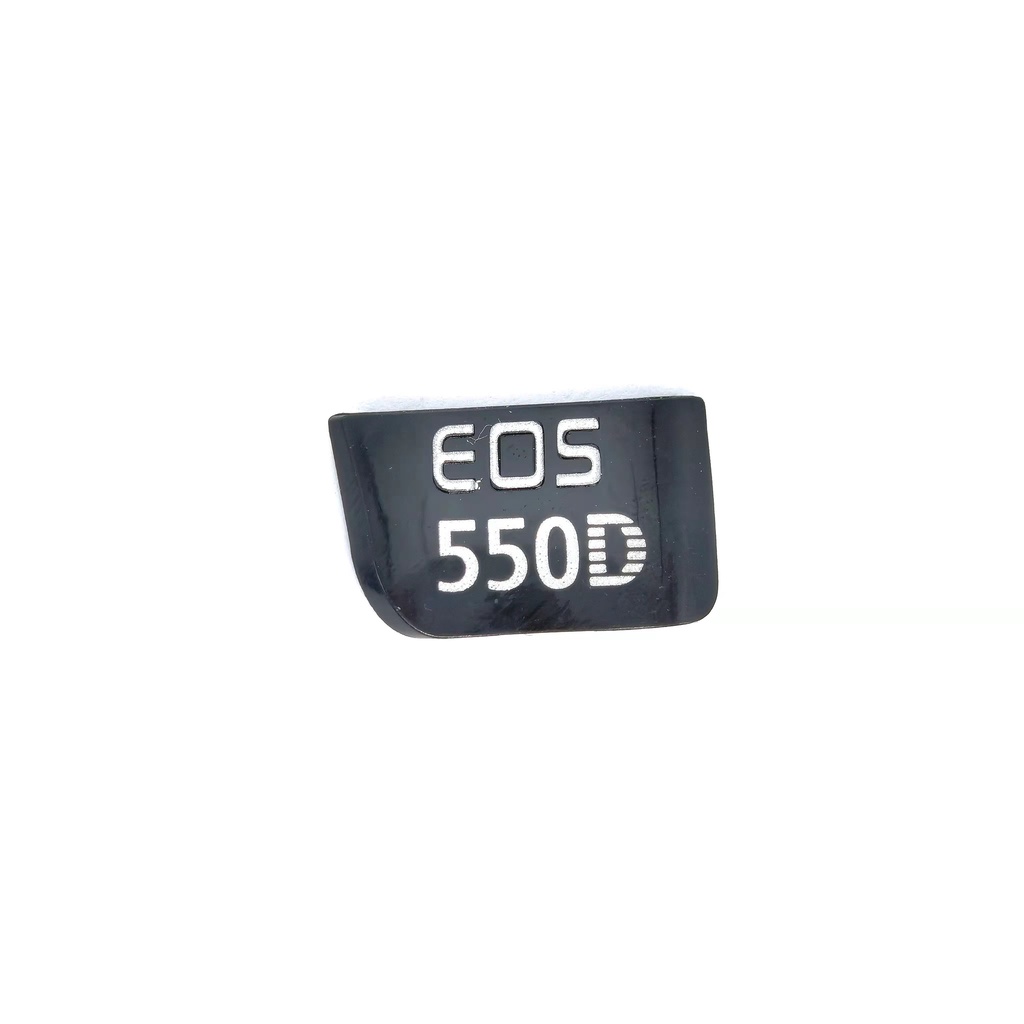 1pcs 96%New สําหรับ Canon frout ฝาครอบชื่อโลโก้แผ่นอะไหล่ซ่อมสําหรับ Canon 6D 60D 650D 700D 6D2 5D4 70D 800D 750D 77D 80D 90D 5D Mark IV 6D Mark II SLR