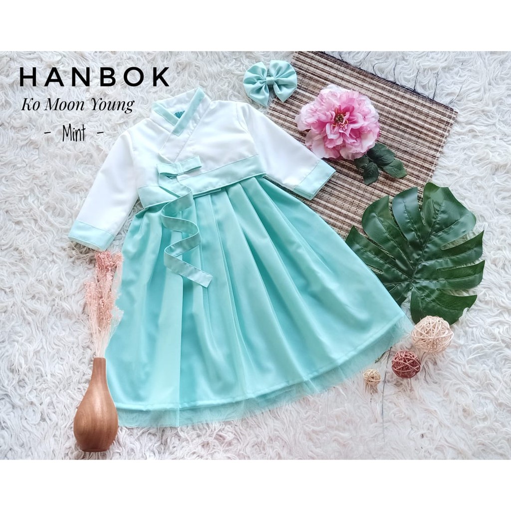HANBOOK KO MOON YOUNG MINT COLOR AGE 8-9 ปี (พร้อมสต็อก)