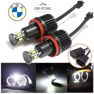 LED  Angle eye Light หลอดไฟ วงแหวน สำหรับ BMW 120W H8  E84 E90 E91 E60 X6 X1