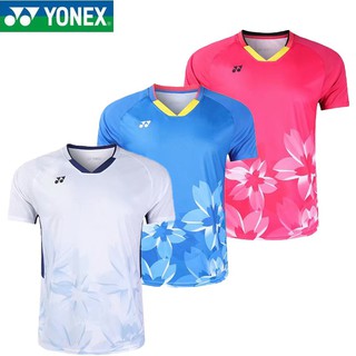 Nex YONEX 3617 เสื้อแบดมินตันเสื้อยืดกีฬาวิ่งเทรนนิ่งชายและหญิง