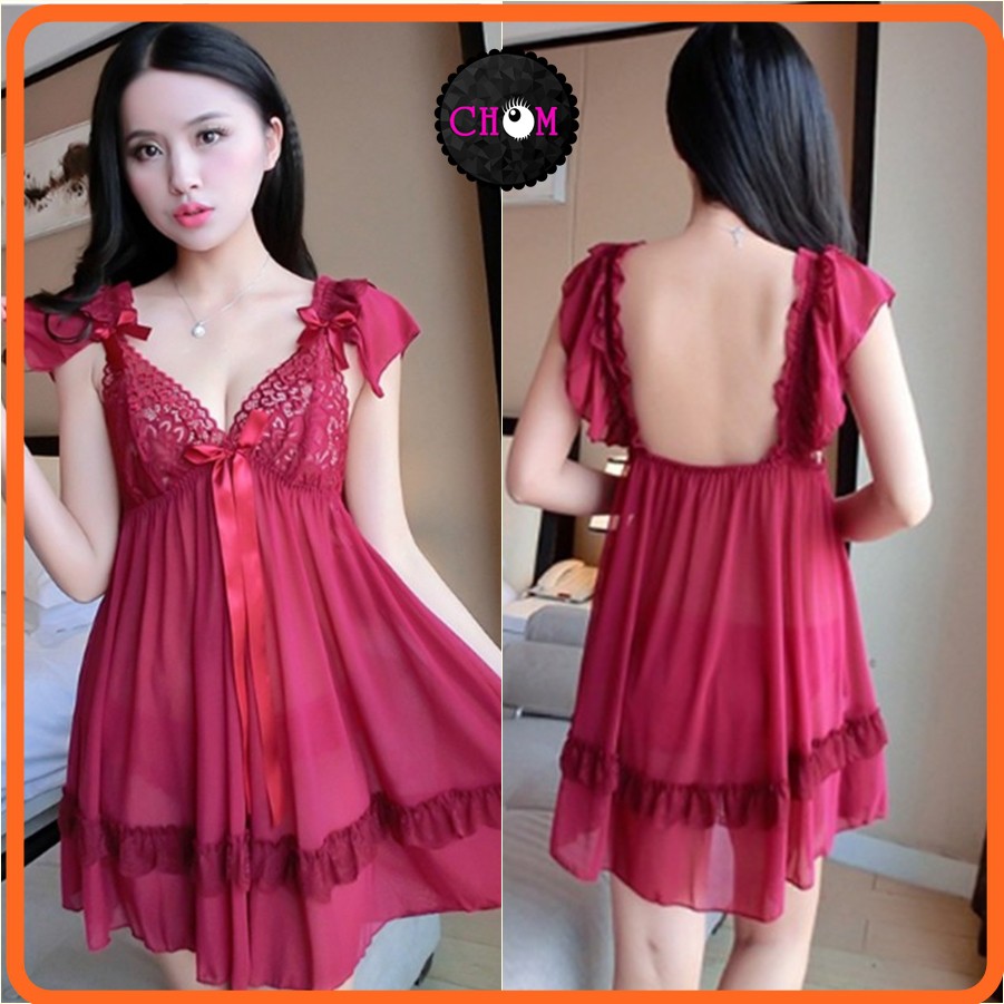 ชุดนอนไม่ได้นอน คนอ้วน❤️ไซด์ใหญ่ L-3XLอกลูกไม้ระบาย ชุดนอนสาวอวบ แซ็กซี่ #โบว์ - รูปที่ 5