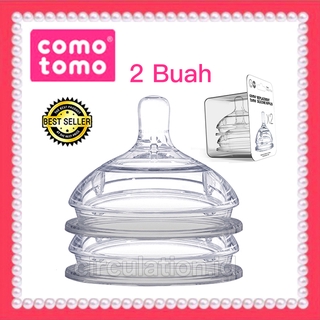 พร้อมส่ง ส่งด่วน แท้ 100%  Comotomo ของแท้จากUSA!!! จุกนมซิลิโคนแพคละ 2 ชิ้น   ขวดนมซิลิโคน comotomo ของใหม่ ของแท้