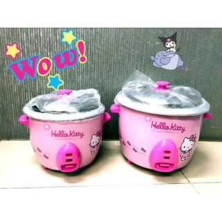 [KITT142 ลดสูงสุด80]หม้อหุงข้าว คิตตี้ Hellokitty หม้อหุงข้าวอะลูมิเนี่ยม หม้อหุงข้าว เครื่องใช้ไฟฟ้าคิตตี้