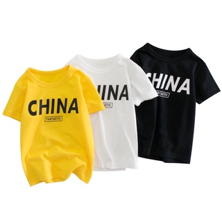 9783 27kids เสื้อยืดเด็ก CHINA FANTASTIC