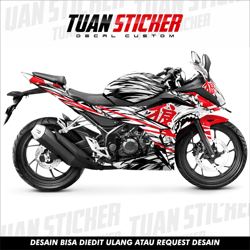 สติ๊กเกอร์ Striping Decal CBR 150 R สติ๊กเกอร์ Striping Decal CBR150R CBR150 R เต็มร่างกาย wtwolf