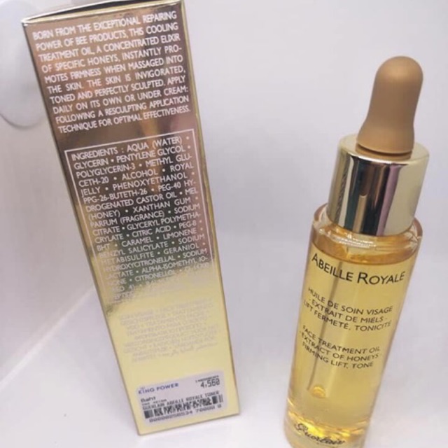 GUERLAIN ออยล์บำรุงผิวหน้า Abeille Royale Face Treatment Oil 50ml (In Box)