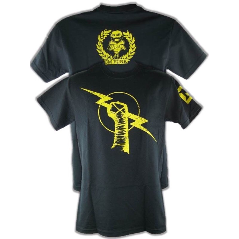 ‍ ️ ‍ ️ ‍ ️เสื้อยืด WWE CM punk Black ‍ ️ ‍ ️ ‍ ️
