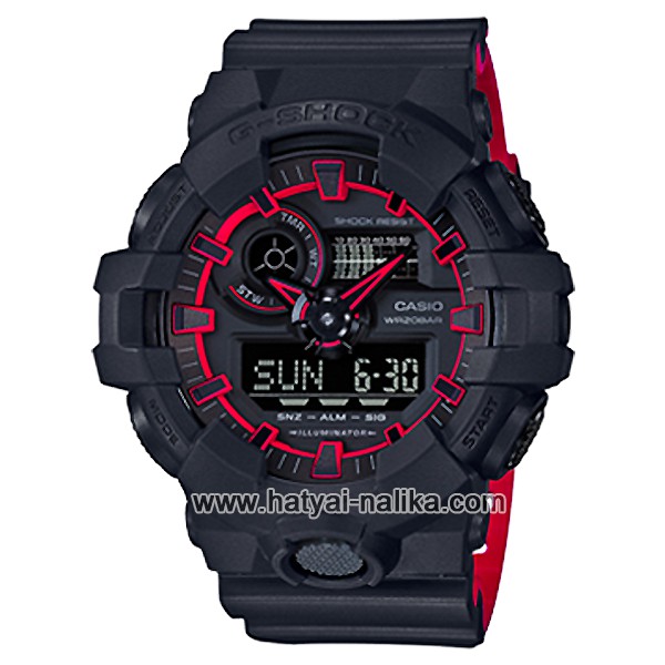 นาฬิกา คาสิโอ Casio G-Shock Special Color GA-700SE Street Fashion Element series รุ่น GA-700SE-1A4 "TRON-Rinzler"