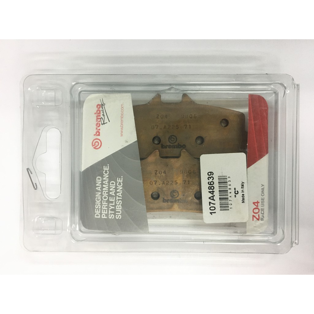 Brembo ของแท้100%ผ้าเบรก / KIT Monobloc M4/M430/M50/GP4-RX/GP4-RS calipers