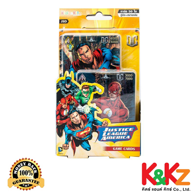 Commandeer TCG Justice league Starter Pack / การ์ดคอมมานเดียร์สตาร์ทเตอร์ จัสติสลีก