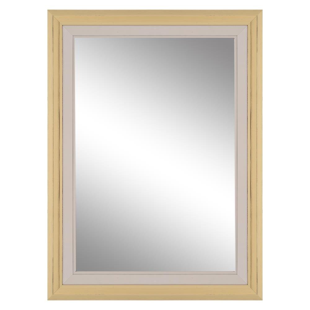 กระจกตกแต่ง กระจกเงาตกแต่ง MOYA FM05-G 62.5x82.5 ซม. กระจกห้องน้ำ ห้องน้ำ BATHROOM MIRROR MOYA FM05-G 62.5X2.5CM