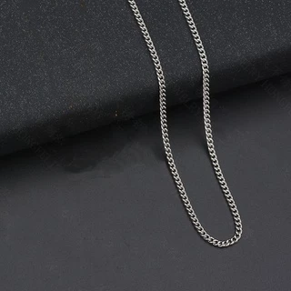Love2Self X043 สแตนเลสสตีลผู้ชายไม่มีสร้อยคอจี้ Non Tarnish 316L เหล็กธรรมดาเงินคอลเลกชัน